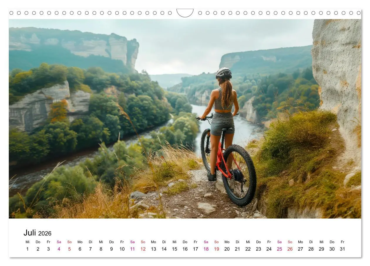 Bild: 9783457378441 | E-Bike einfach cool (Wandkalender 2026 DIN A3 quer), CALVENDO...