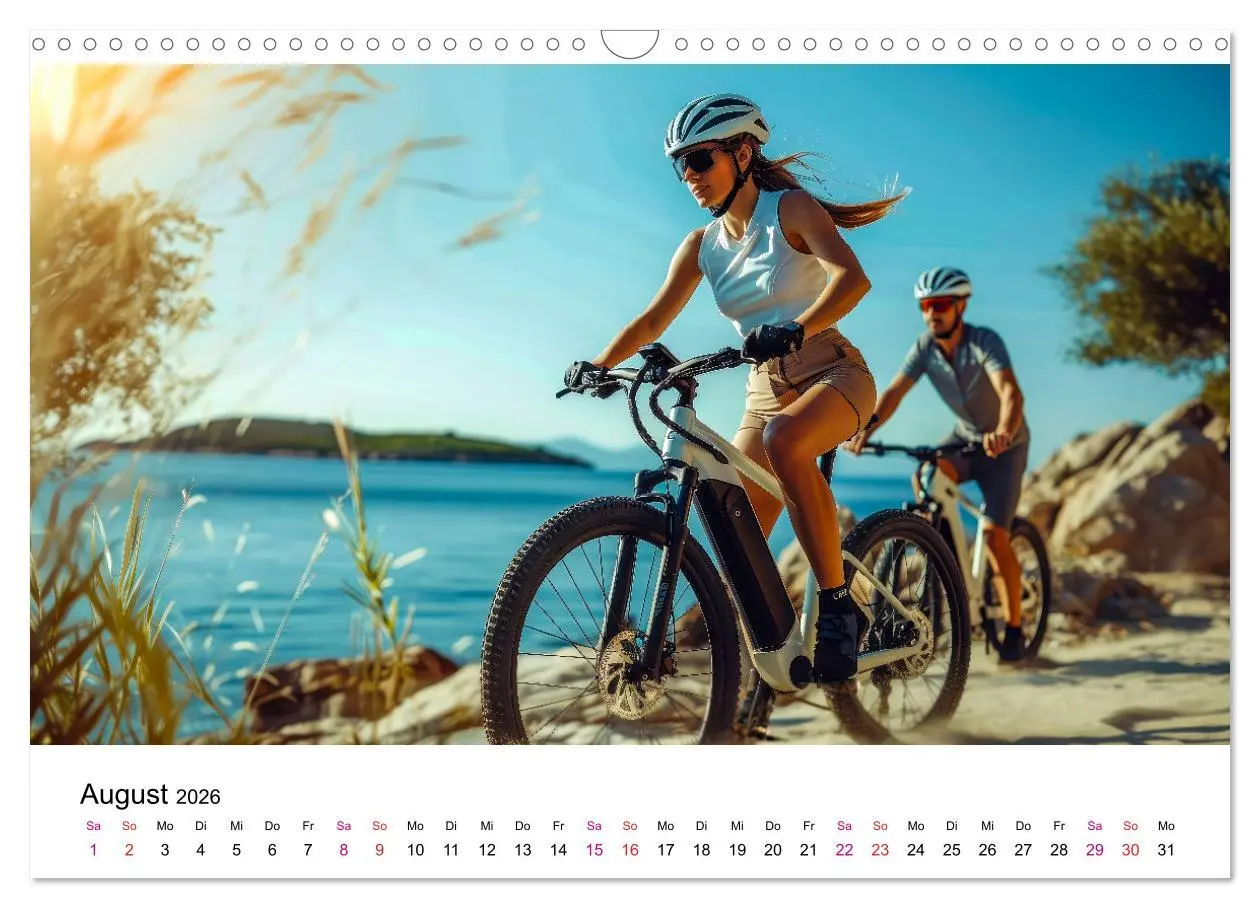 Bild: 9783457378441 | E-Bike einfach cool (Wandkalender 2026 DIN A3 quer), CALVENDO...