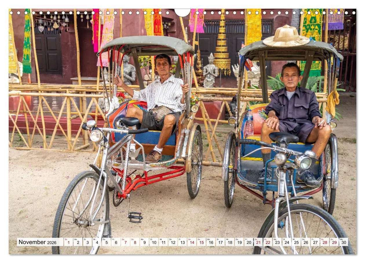 Bild: 9783457518441 | Thailand - Chiang Mai (Wandkalender 2026 DIN A3 quer), CALVENDO...