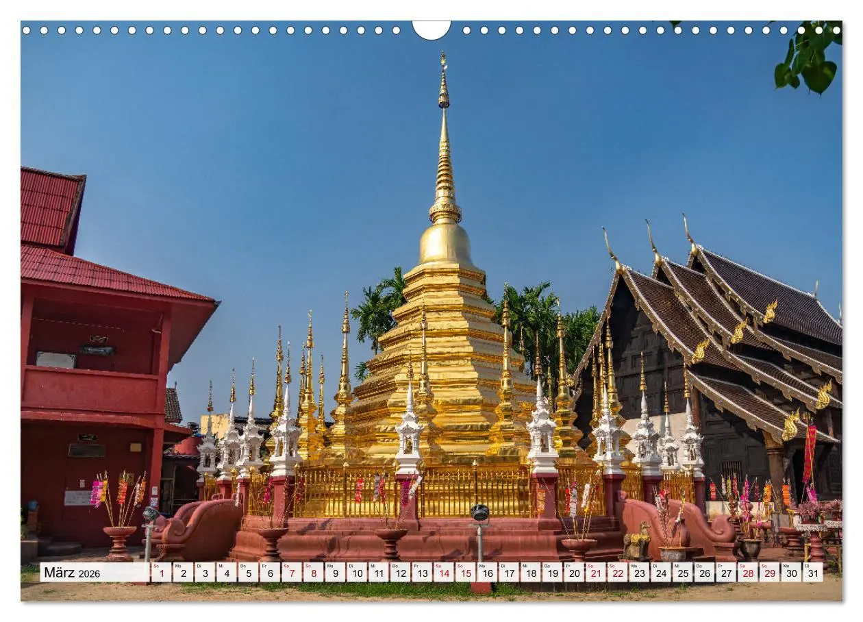 Bild: 9783457518441 | Thailand - Chiang Mai (Wandkalender 2026 DIN A3 quer), CALVENDO...