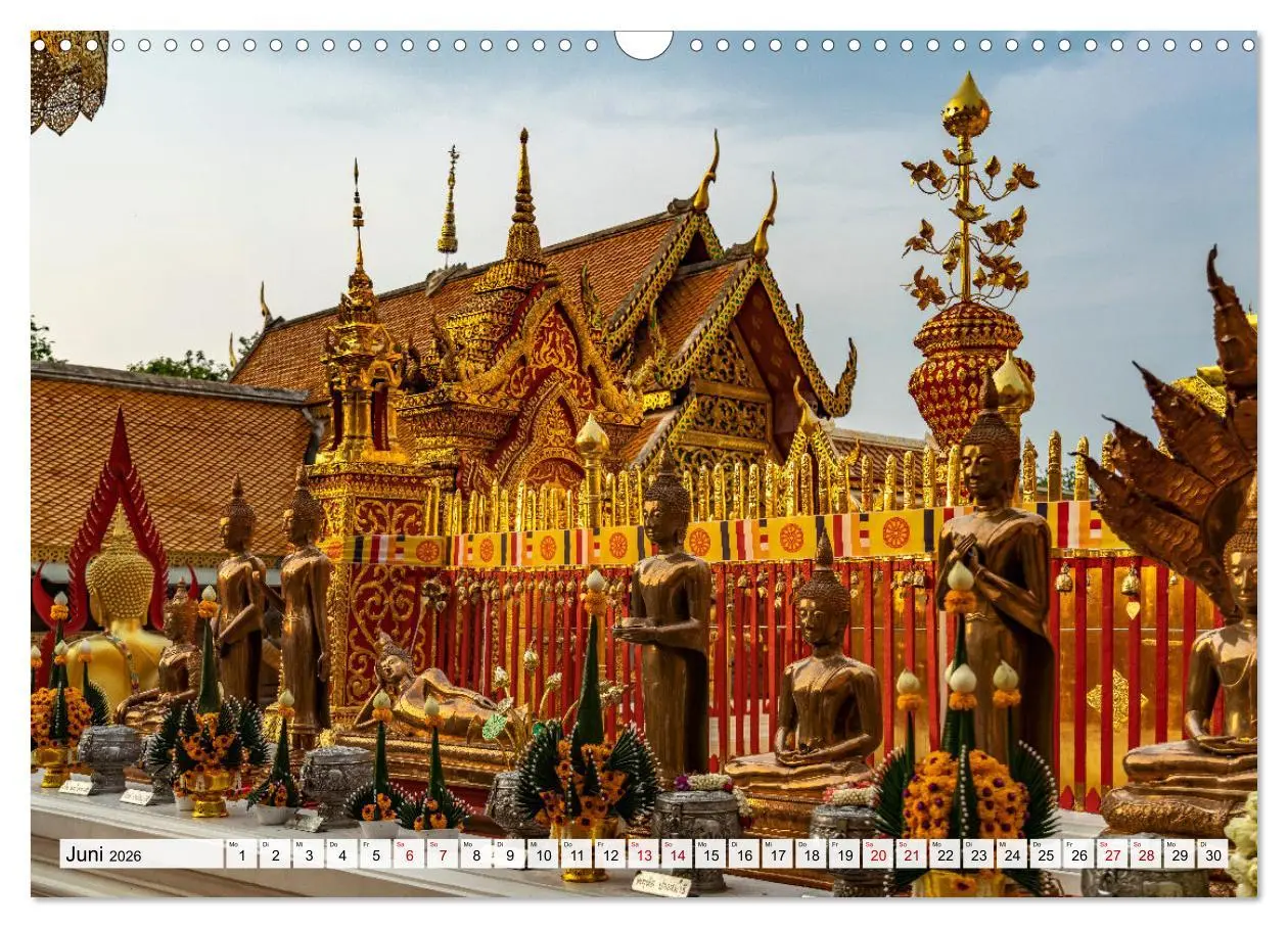 Bild: 9783457518441 | Thailand - Chiang Mai (Wandkalender 2026 DIN A3 quer), CALVENDO...