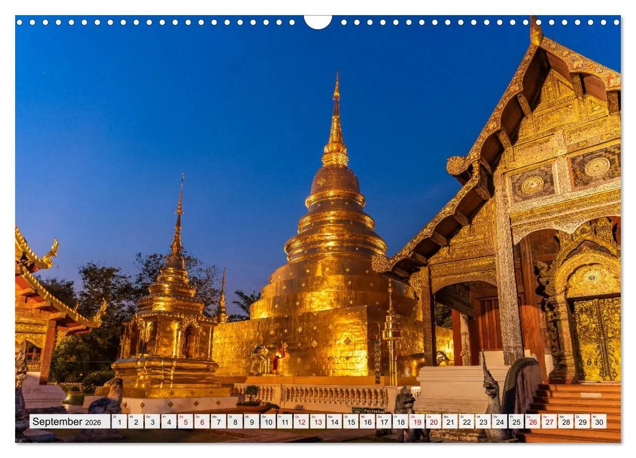 Bild: 9783457518441 | Thailand - Chiang Mai (Wandkalender 2026 DIN A3 quer), CALVENDO...