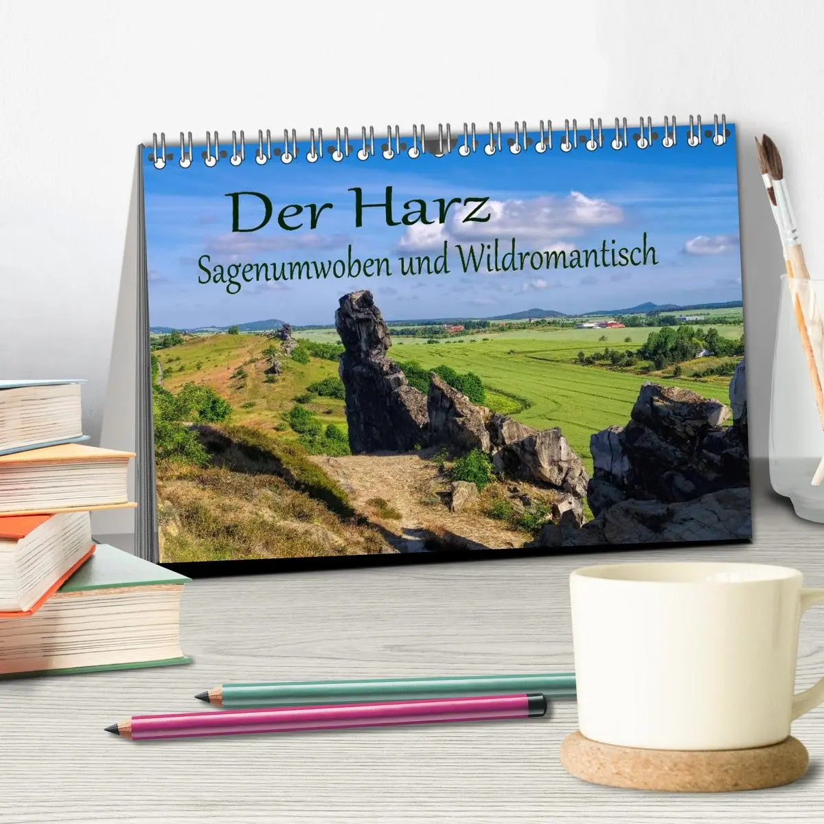 Bild: 9783457998441 | Der Harz - Sagenumwoben und Wildromantisch (Tischkalender 2026 DIN...