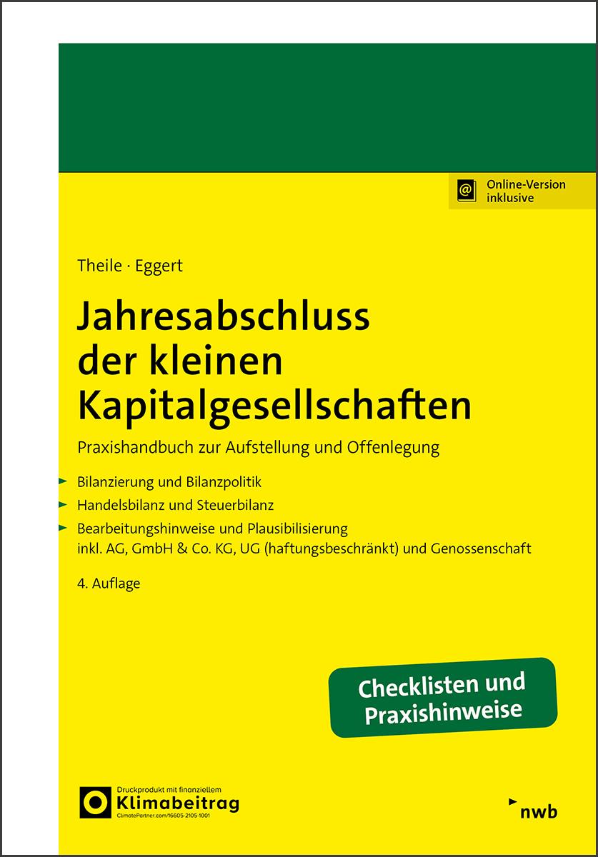 Cover: 9783482648441 | Jahresabschluss der kleinen Kapitalgesellschaften | Theile (u. a.)