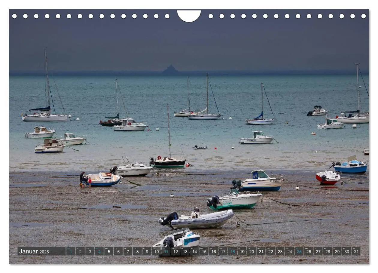Bild: 9783516158441 | Farben der Bretagne (Wandkalender 2026 DIN A4 quer), CALVENDO...