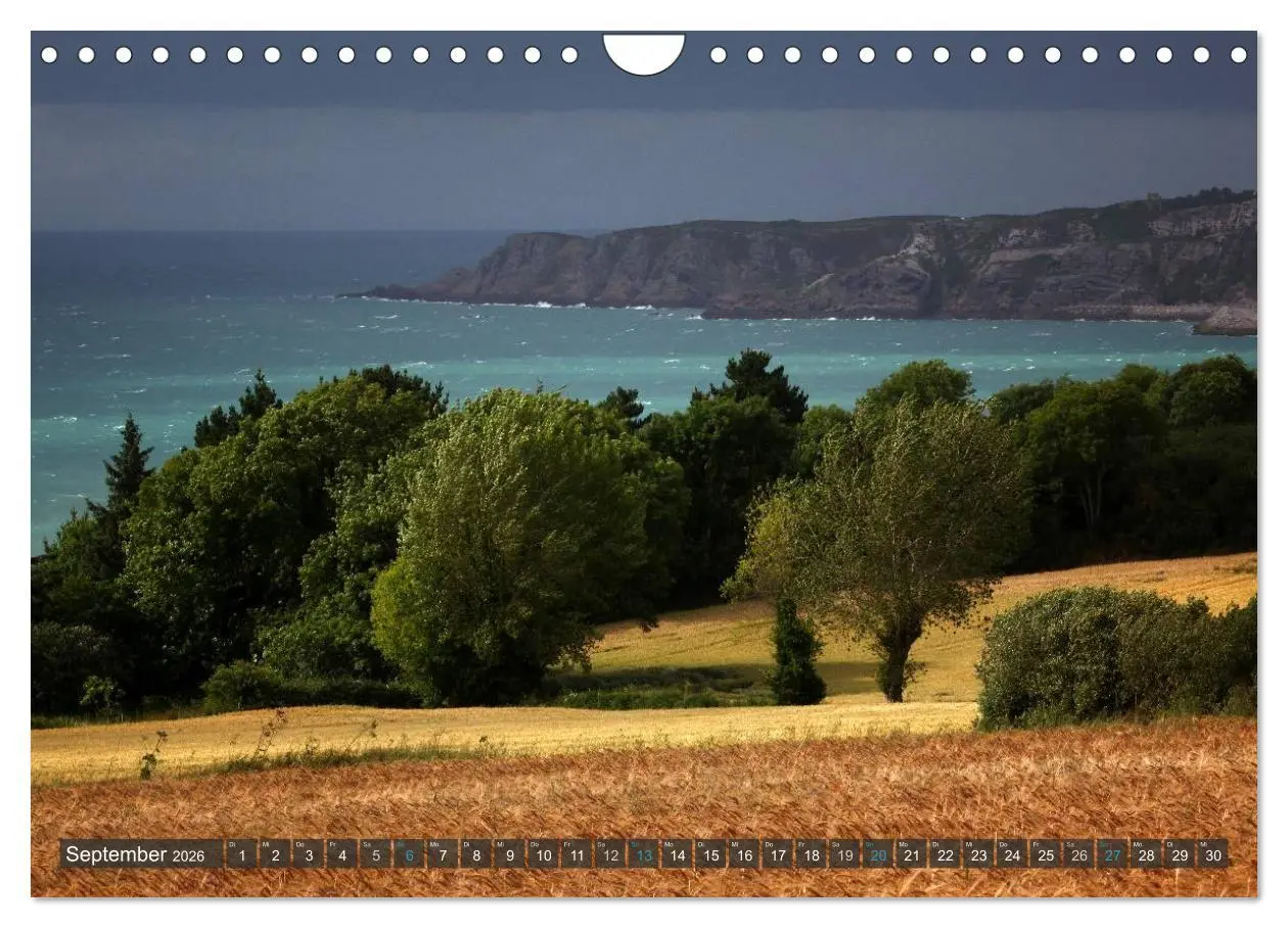 Bild: 9783516158441 | Farben der Bretagne (Wandkalender 2026 DIN A4 quer), CALVENDO...