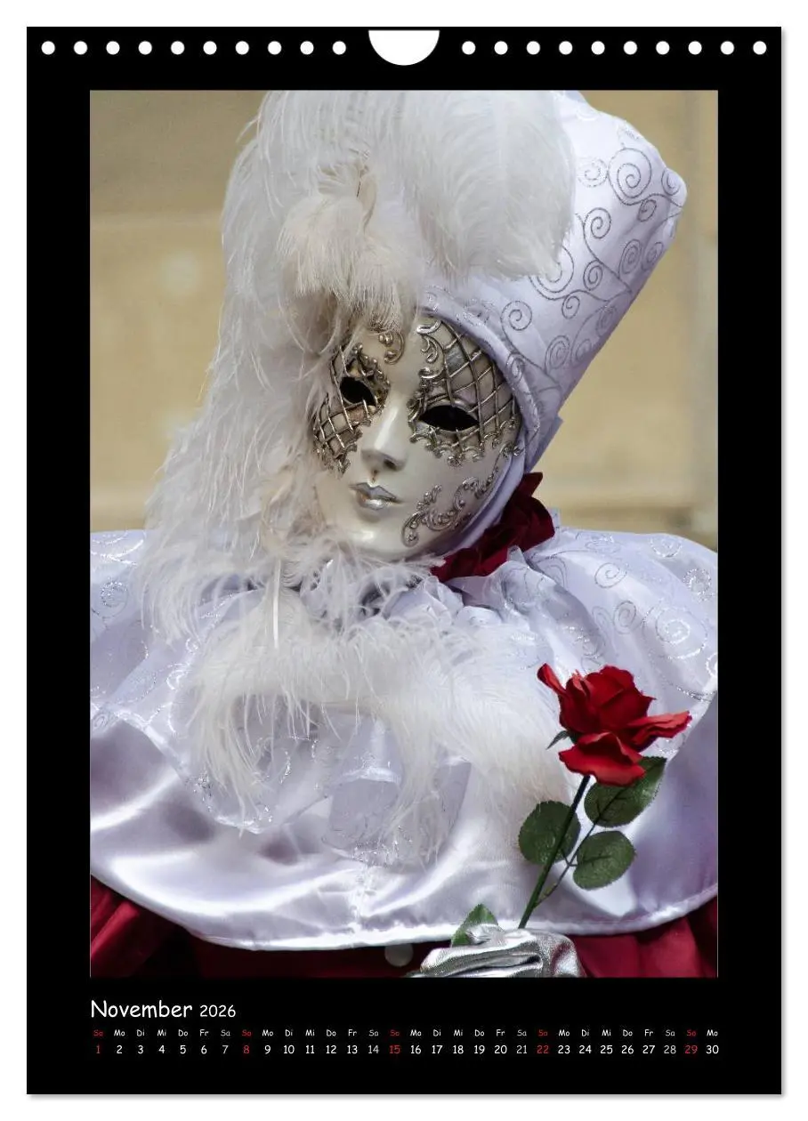 Bild: 9783516468441 | Venezianische Masken HALLia VENEZia Schwäbisch Hall (Wandkalender...