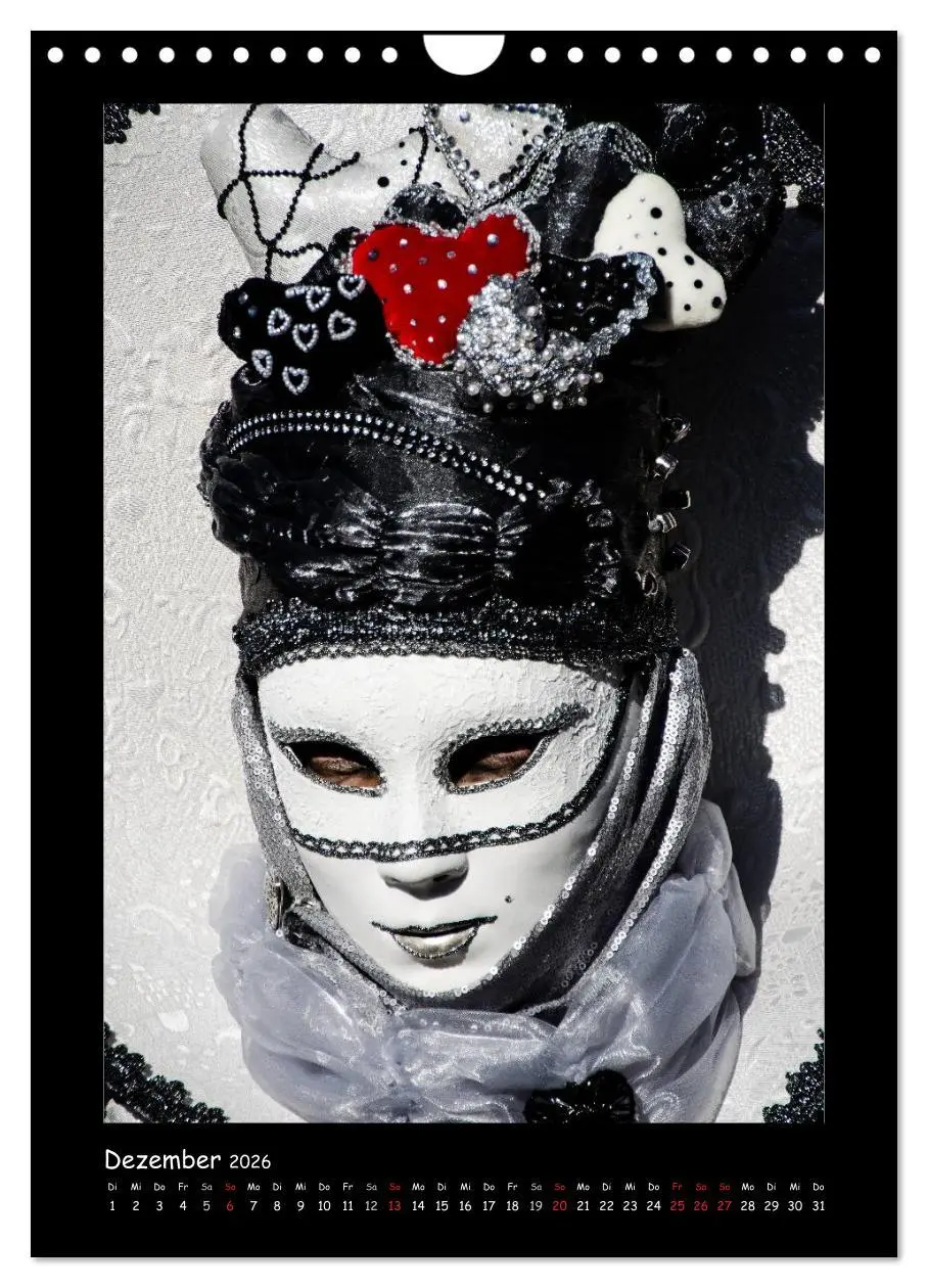 Bild: 9783516468441 | Venezianische Masken HALLia VENEZia Schwäbisch Hall (Wandkalender...
