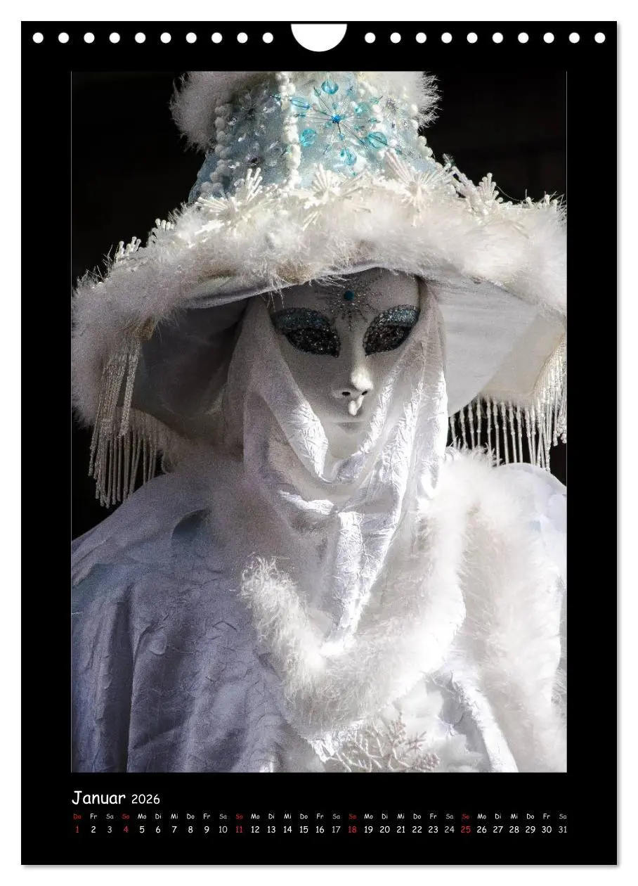 Bild: 9783516468441 | Venezianische Masken HALLia VENEZia Schwäbisch Hall (Wandkalender...
