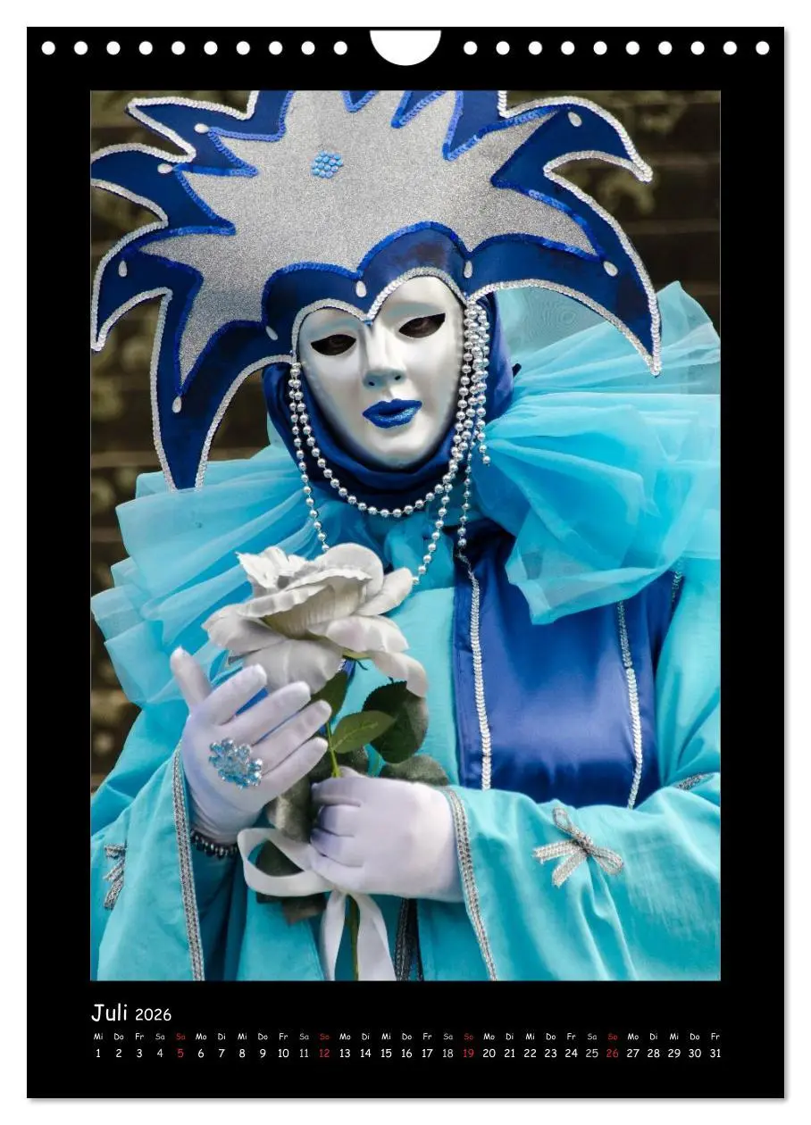Bild: 9783516468441 | Venezianische Masken HALLia VENEZia Schwäbisch Hall (Wandkalender...