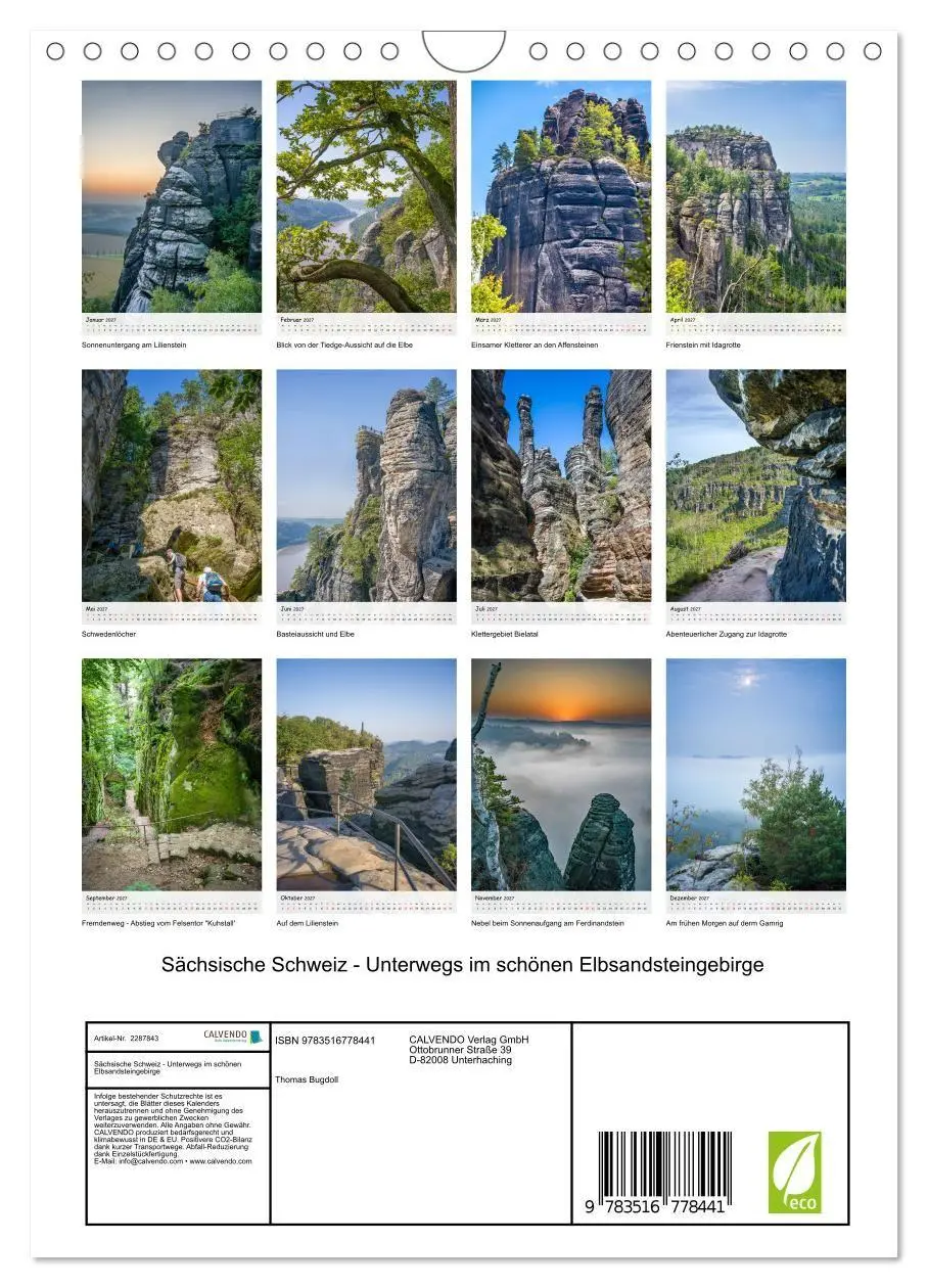Bild: 9783516778441 | Sächsische Schweiz - Unterwegs im schönen Elbsandsteingebirge...