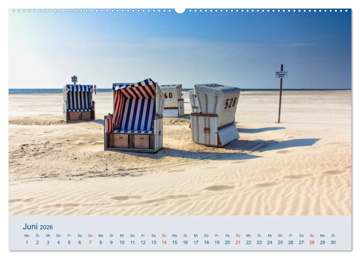 Bild: 9783457678541 | Nordseeküste Am Strand von Sankt Peter-Ording (hochwertiger Premium...