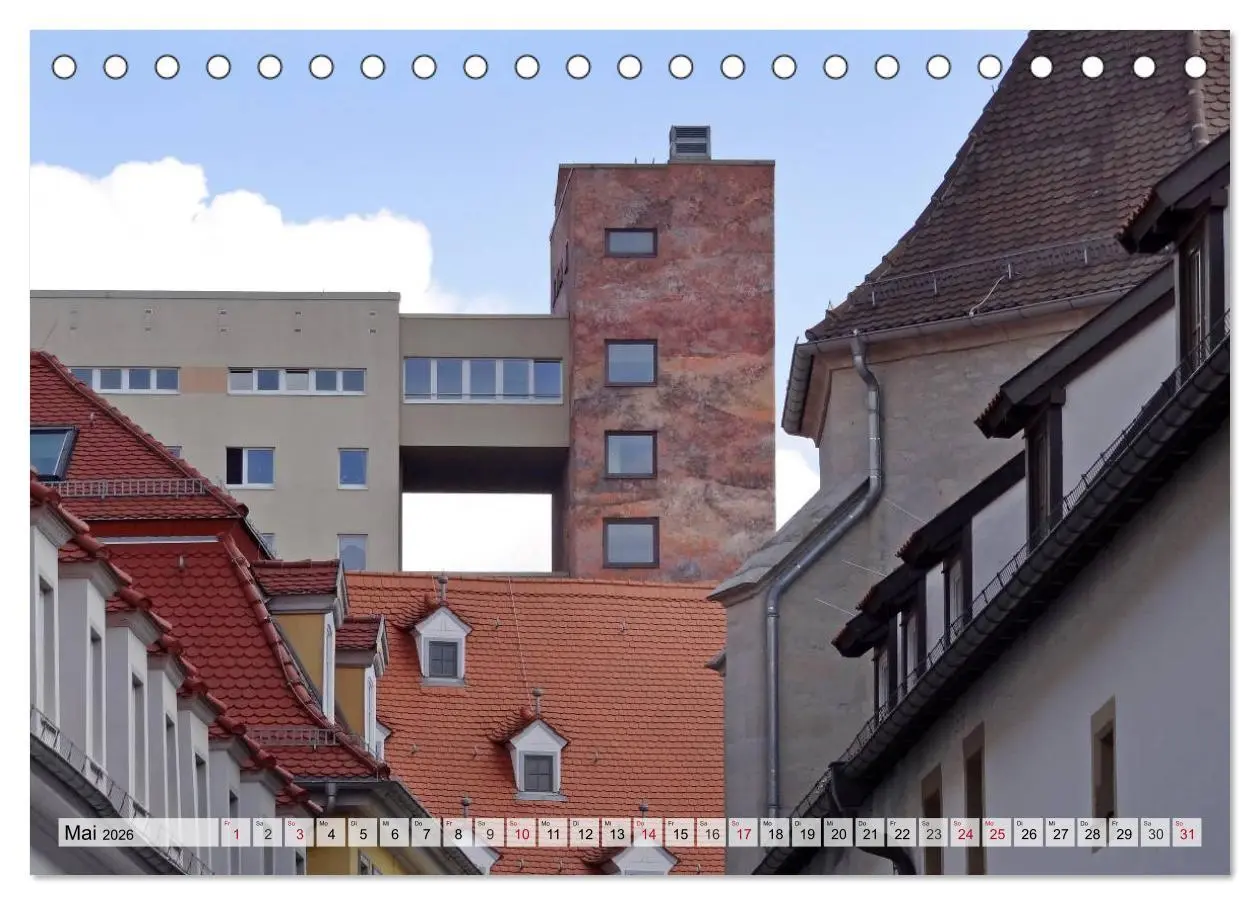 Bild: 9783516218541 | Architektur-Charme der DDR (Erfurt) (Tischkalender 2026 DIN A5...