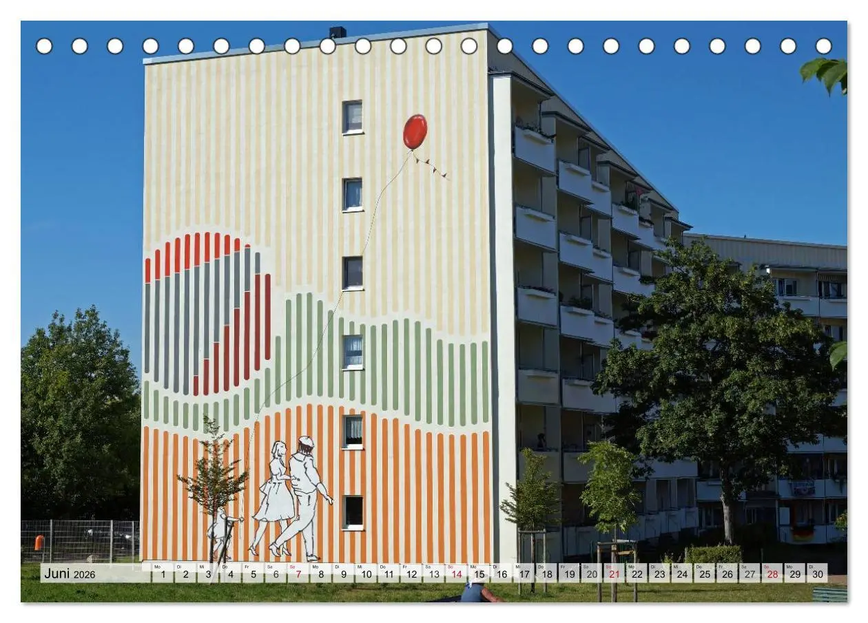 Bild: 9783516218541 | Architektur-Charme der DDR (Erfurt) (Tischkalender 2026 DIN A5...
