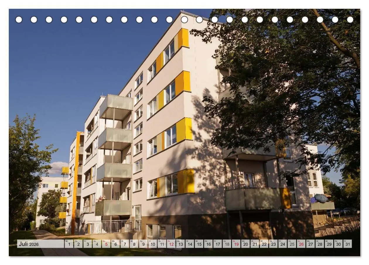 Bild: 9783516218541 | Architektur-Charme der DDR (Erfurt) (Tischkalender 2026 DIN A5...
