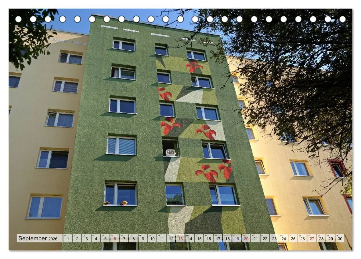 Bild: 9783516218541 | Architektur-Charme der DDR (Erfurt) (Tischkalender 2026 DIN A5...