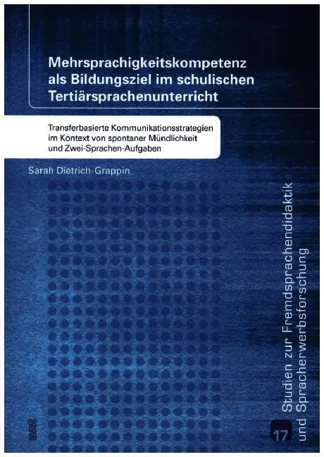 Cover: 9783868218541 | Mehrsprachigkeitskompetenz als Bildungsziel im schulischen...