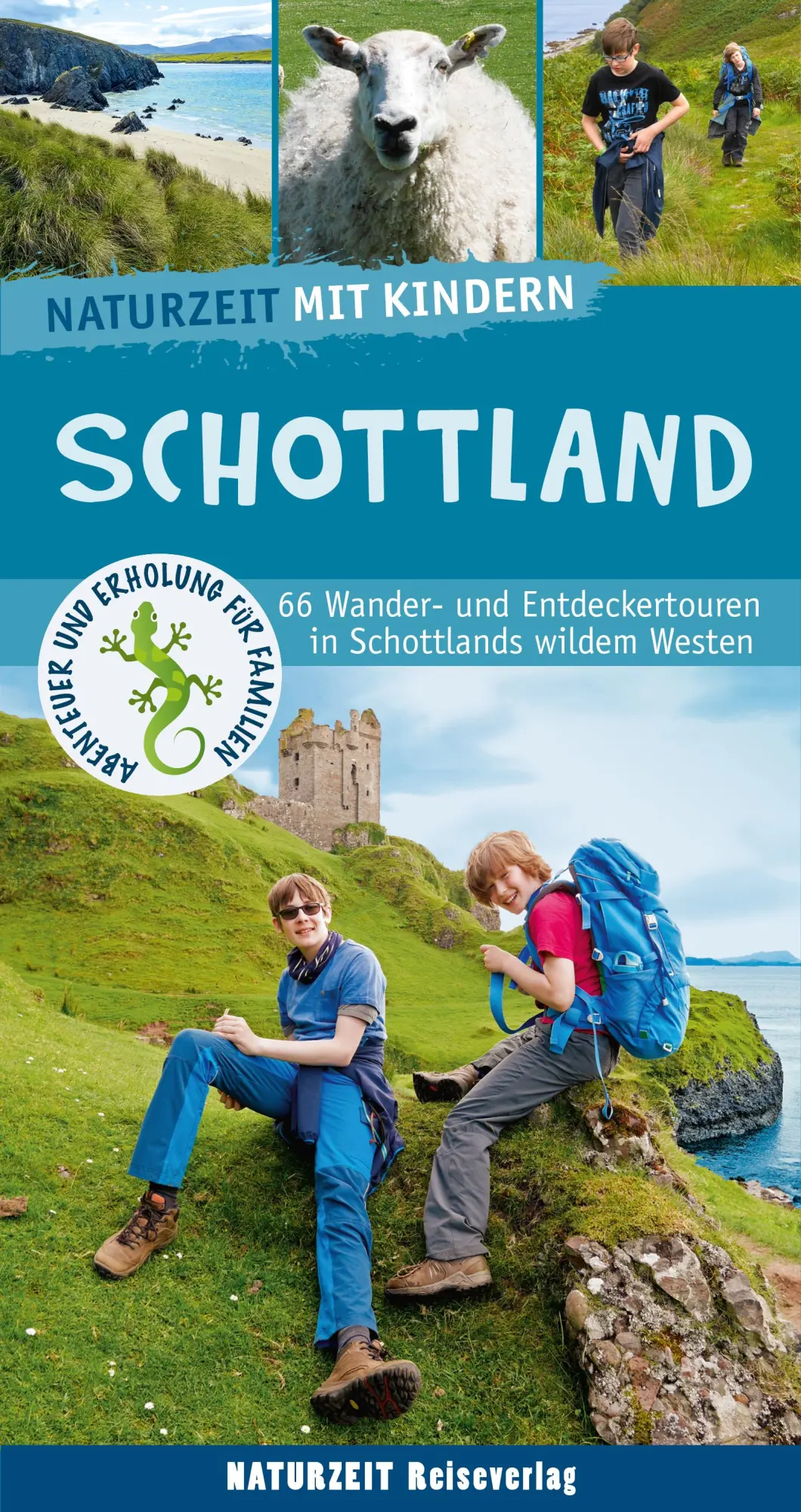 Cover: 9783944378541 | Naturzeit mit Kindern: Schottland | Lena Marie Hahn (u. a.) | Buch