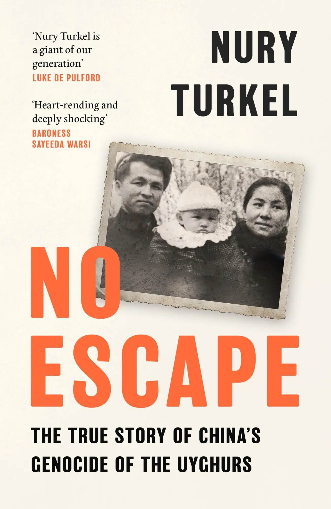Cover: 9780008498641 | No Escape | The True Story of China's Genocide of the Uyghurs | Turkel
