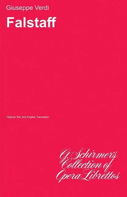 Cover: 9780634008641 | Falstaff: Libretto | Verdi Giuseppe | Taschenbuch | Buch | Englisch