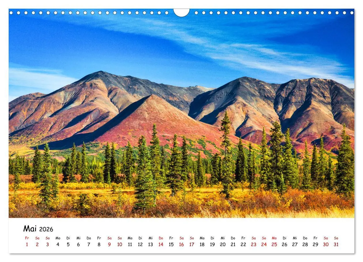 Bild: 9783457808641 | Alaska und Yukon, endlose Freiheit erleben (Wandkalender 2026 DIN...