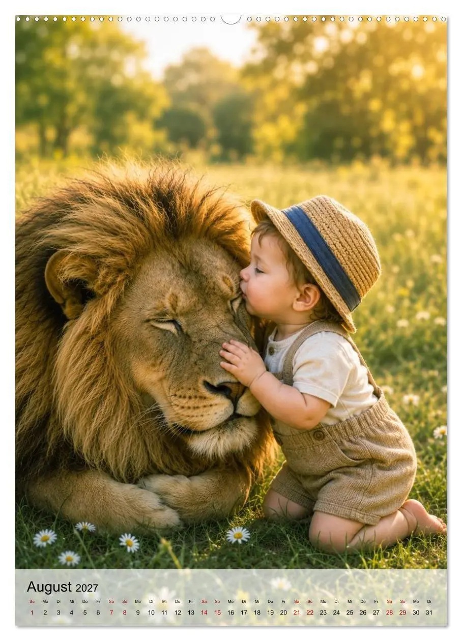 Bild: 9783594358641 | Kleine Herzen GROSSE FREUNDE (hochwertiger Premium Wandkalender...