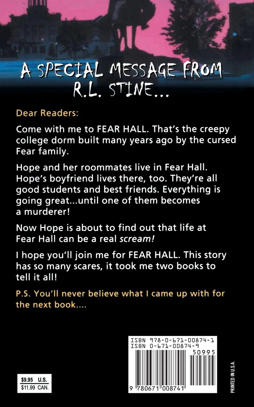 Rückseite: 9780671008741 | The Beginning | R. L. Stine | Taschenbuch | Englisch | 1997