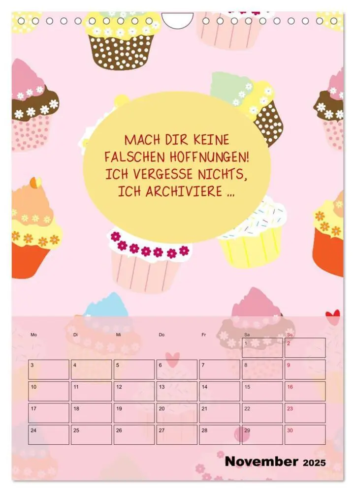 Bild: 9783435948741 | Königin über alles! Typokalender für starke Frauen (Wandkalender...
