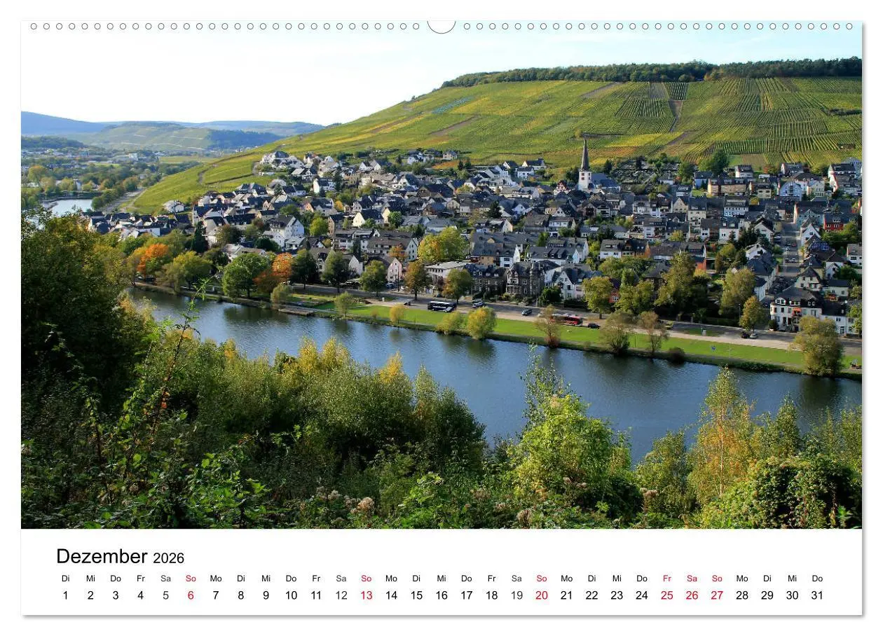 Bild: 9783457898741 | Bernkastel-Kues an der Mosel (Wandkalender 2026 DIN A2 quer),...