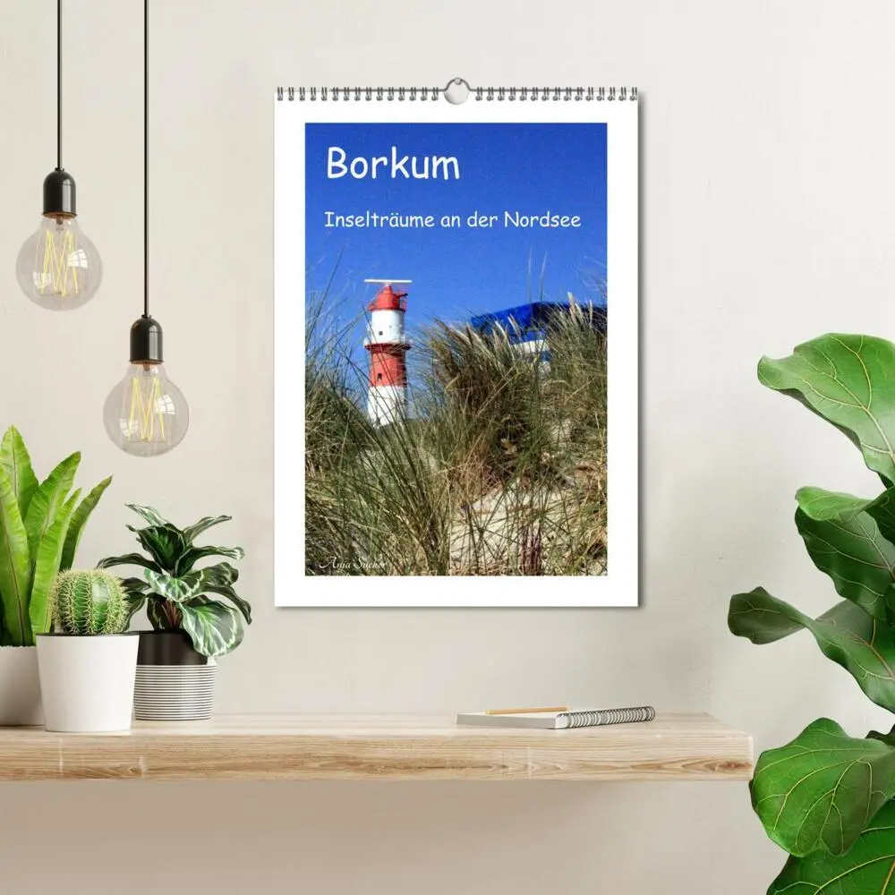 Bild: 9783516438741 | Borkum - Inselträume an der Nordsee (Wandkalender 2026 DIN A3...