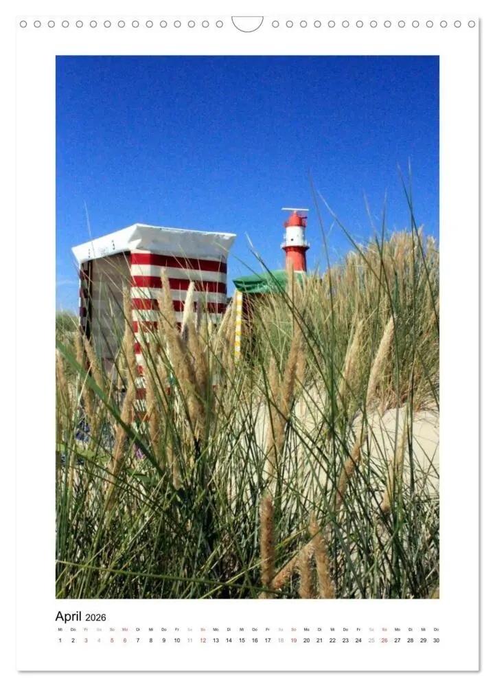 Bild: 9783516438741 | Borkum - Inselträume an der Nordsee (Wandkalender 2026 DIN A3...