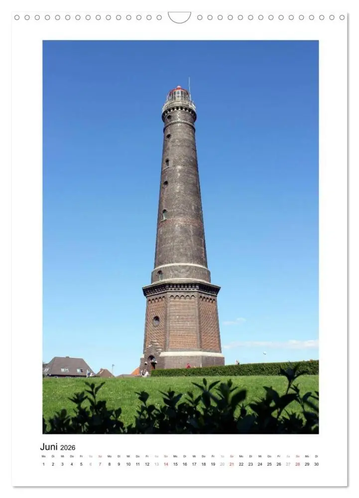 Bild: 9783516438741 | Borkum - Inselträume an der Nordsee (Wandkalender 2026 DIN A3...
