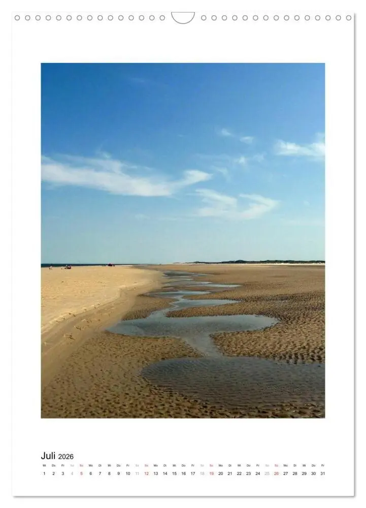 Bild: 9783516438741 | Borkum - Inselträume an der Nordsee (Wandkalender 2026 DIN A3...