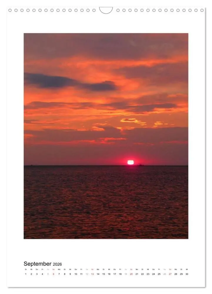 Bild: 9783516438741 | Borkum - Inselträume an der Nordsee (Wandkalender 2026 DIN A3...