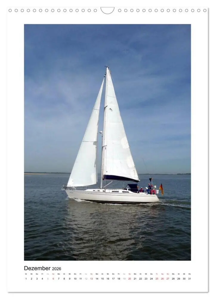 Bild: 9783516438741 | Borkum - Inselträume an der Nordsee (Wandkalender 2026 DIN A3...