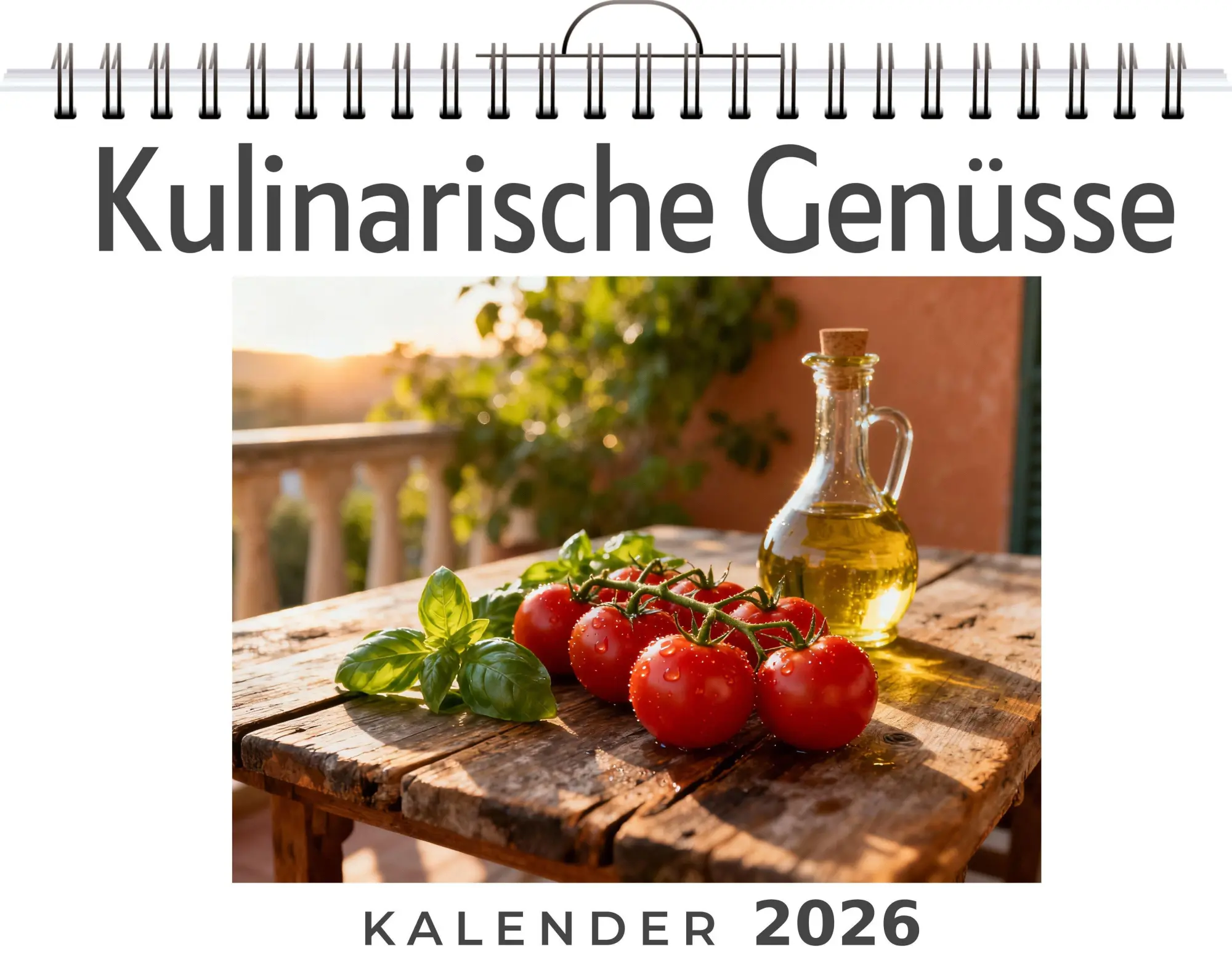 Cover: 9783695328741 | Kulinarische Genüsse | Lucas Wagner | Kalender | Deutsch | 2026
