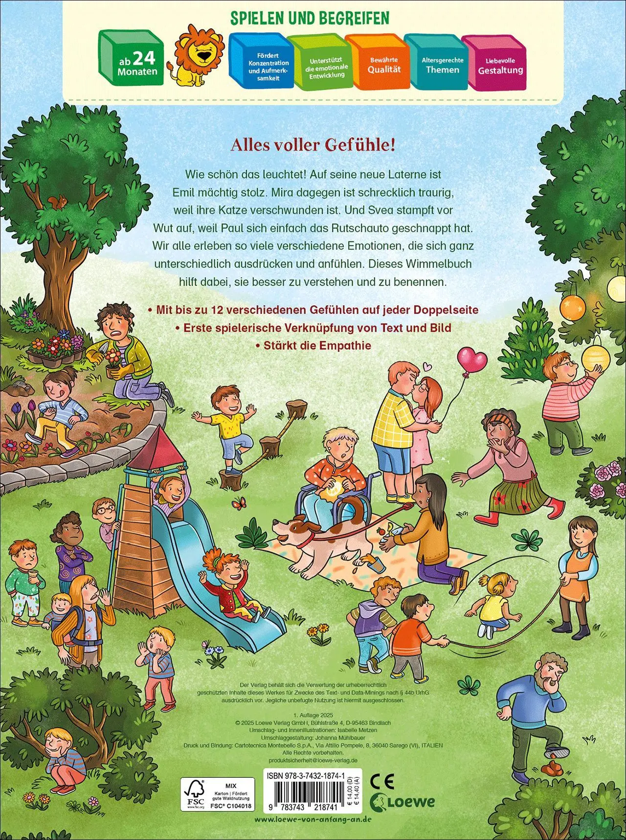 Bild: 9783743218741 | Meine Gefühle-Wimmelwelt | Isabelle Metzen | Buch | 16 S. | Deutsch