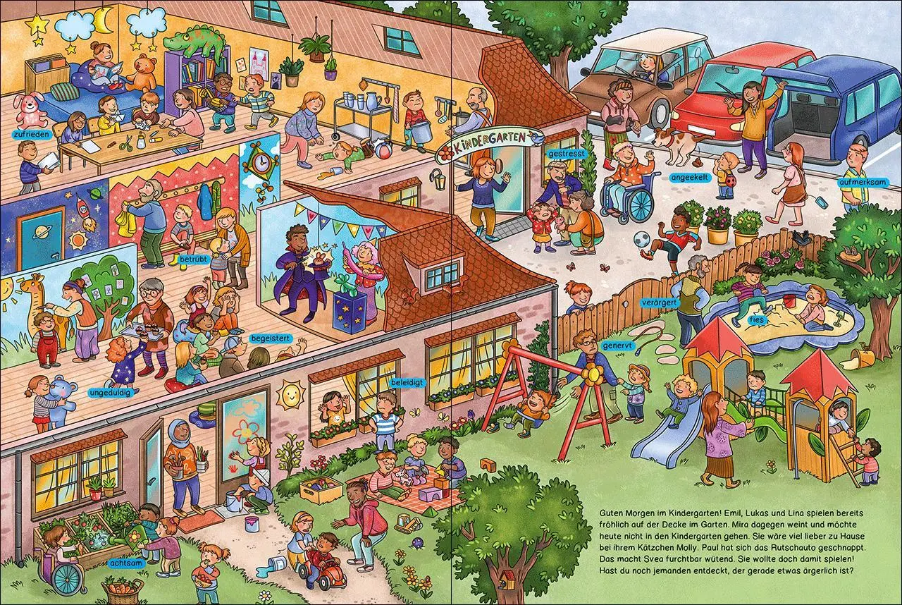 Bild: 9783743218741 | Meine Gefühle-Wimmelwelt | Isabelle Metzen | Buch | 16 S. | Deutsch