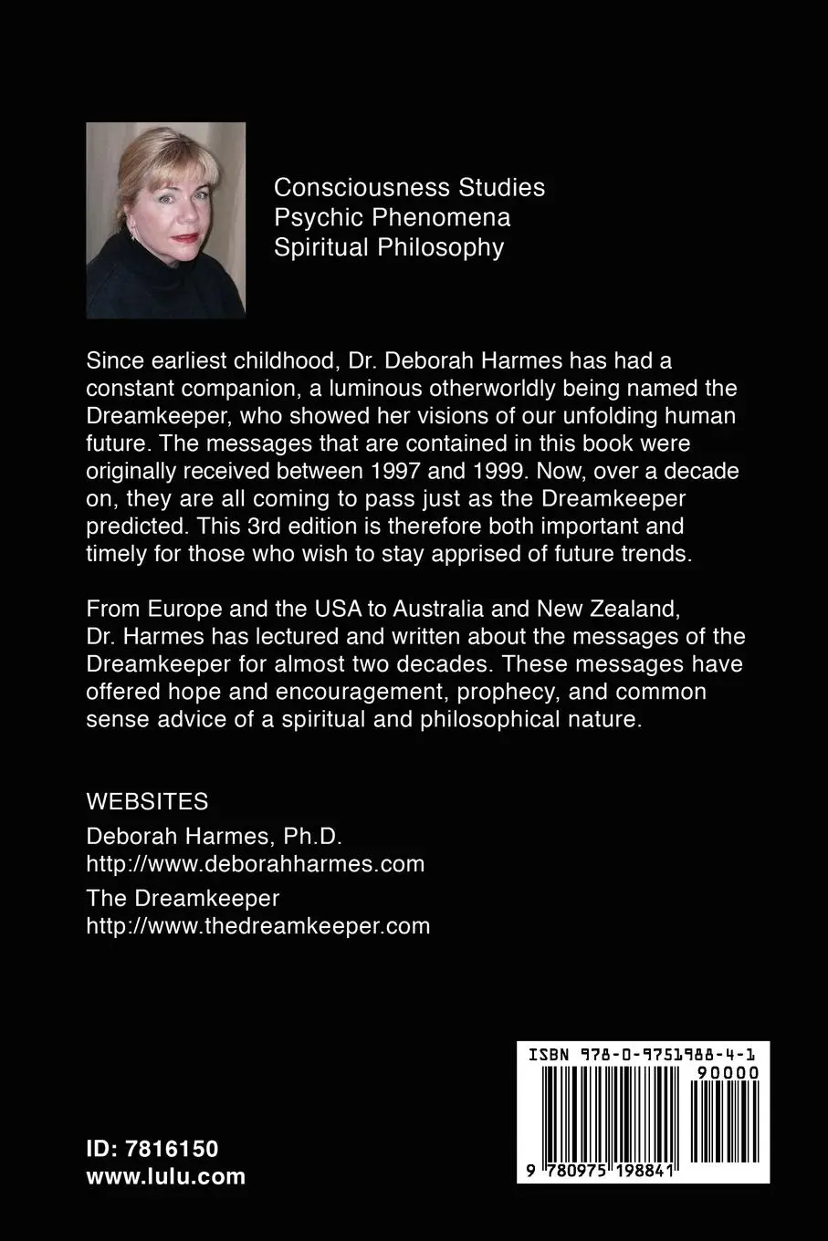 Rückseite: 9780975198841 | The Dreamkeeper Messages | Deborah Harmes | Taschenbuch | Englisch