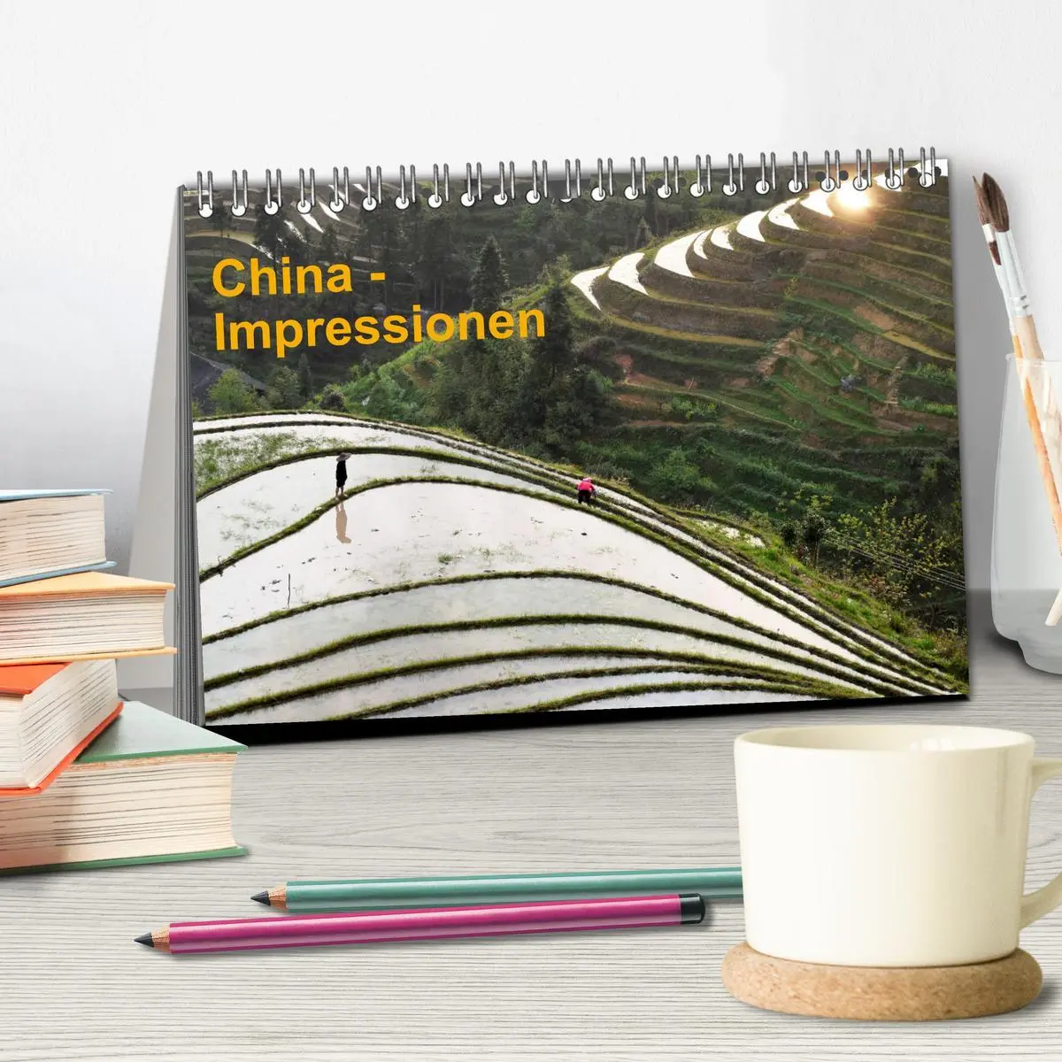 Bild: 9783457888841 | China-Impressionen (Tischkalender 2026 DIN A5 quer), CALVENDO...