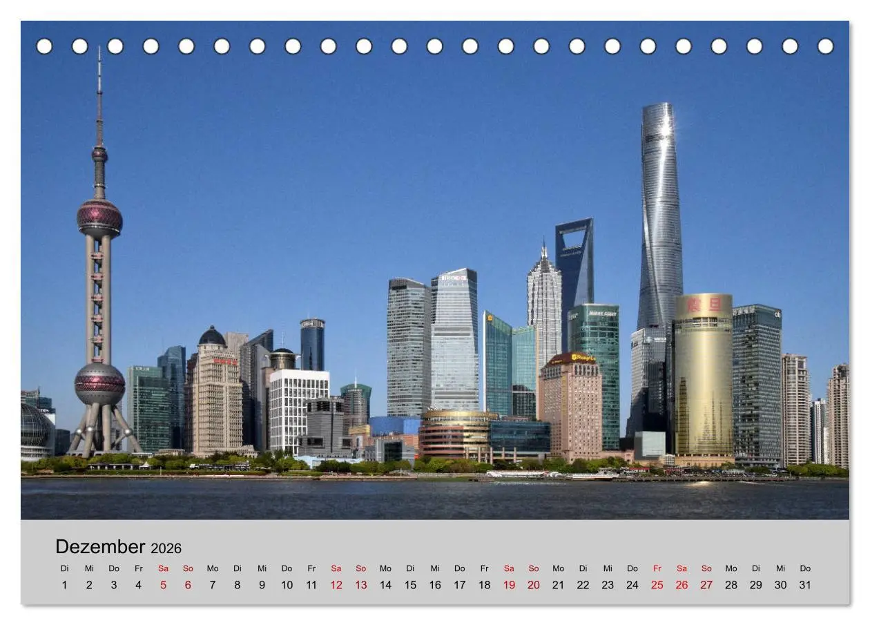 Bild: 9783457888841 | China-Impressionen (Tischkalender 2026 DIN A5 quer), CALVENDO...