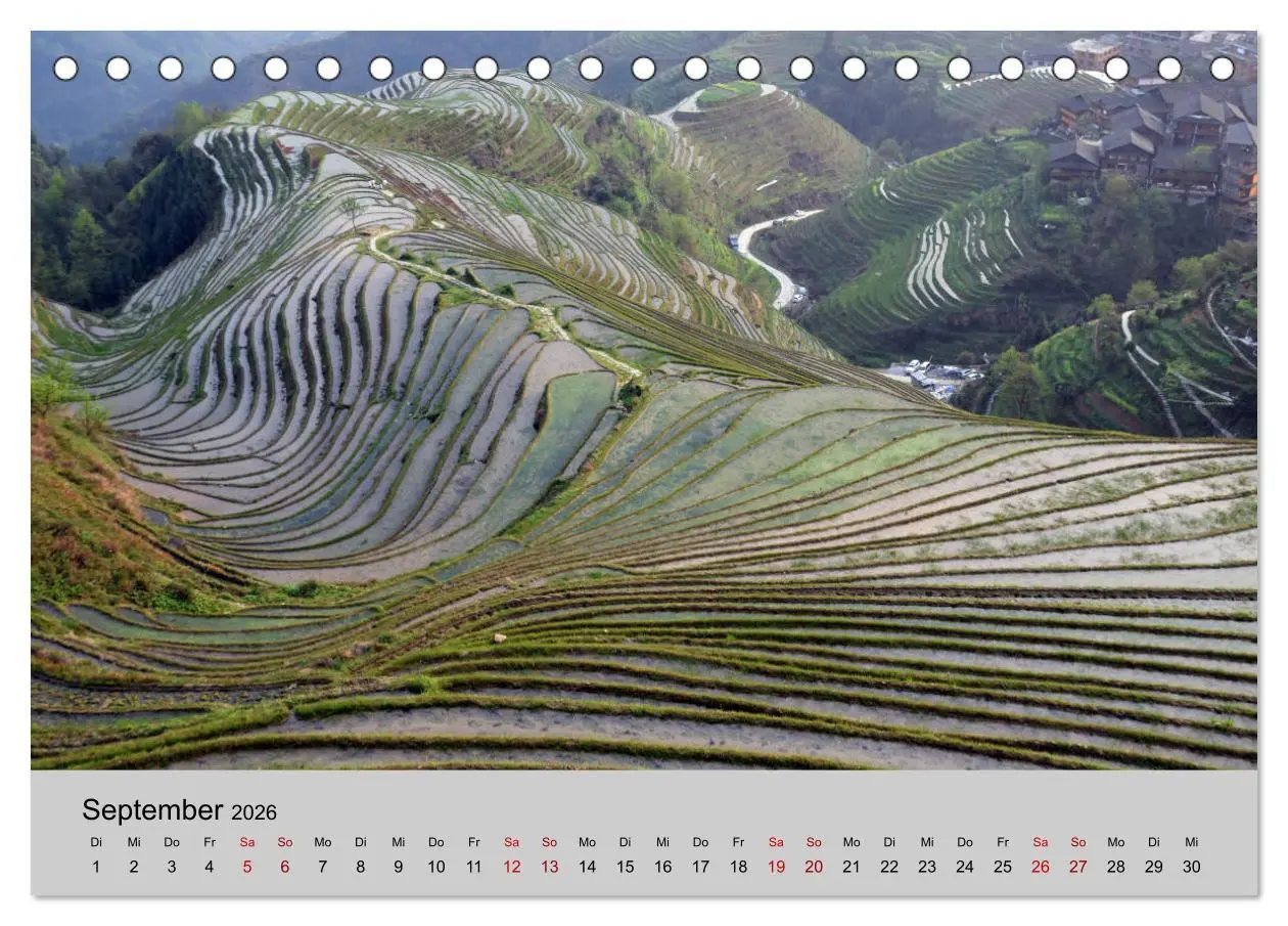 Bild: 9783457888841 | China-Impressionen (Tischkalender 2026 DIN A5 quer), CALVENDO...