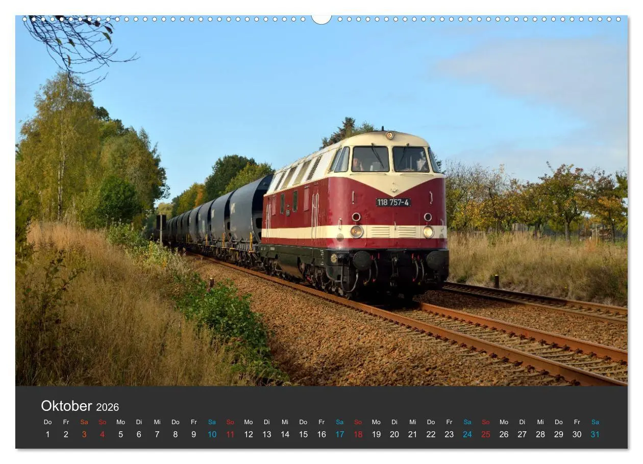 Bild: 9783516048841 | Oberlausitzer Eisenbahnen 2026 (hochwertiger Premium Wandkalender...