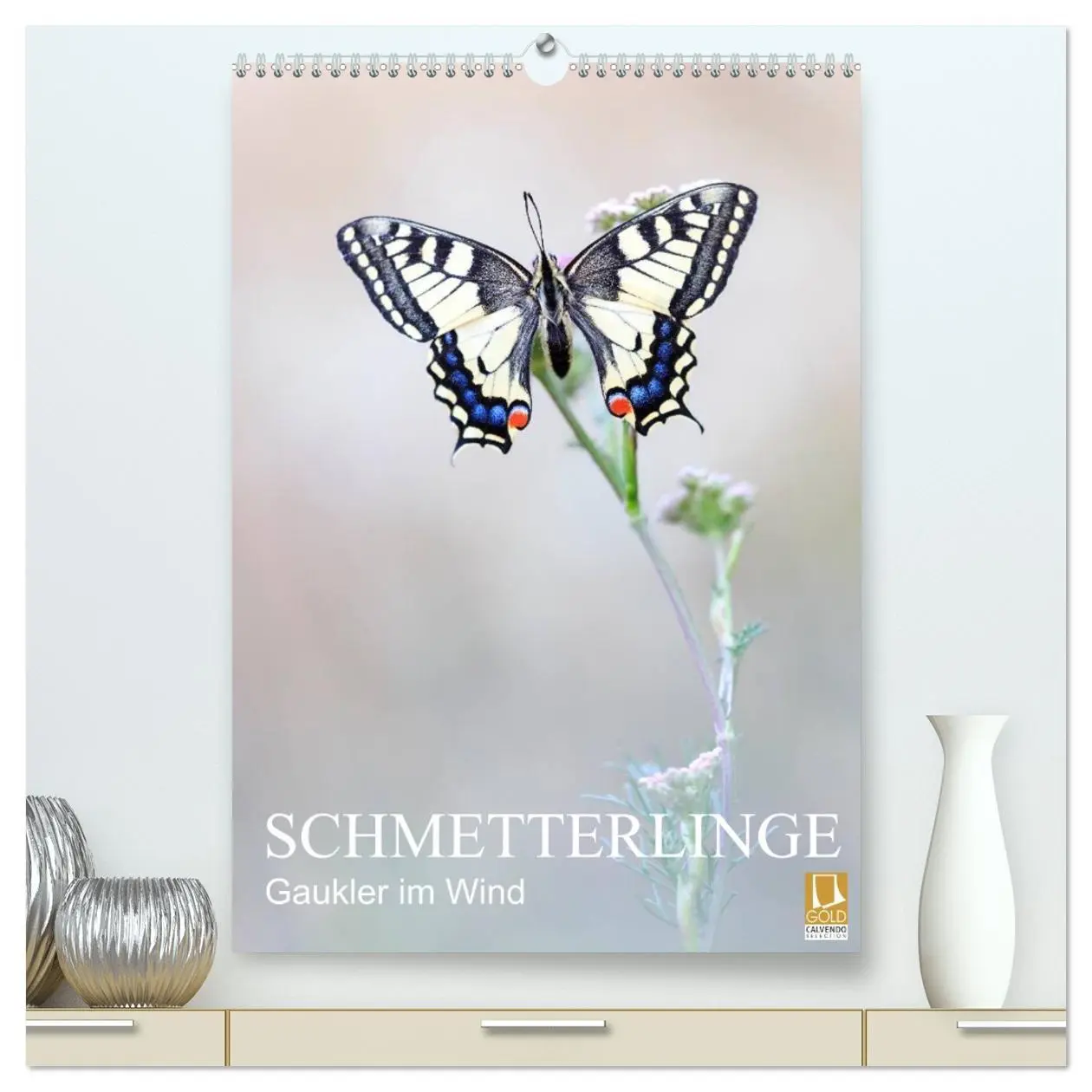 Cover: 9783516428841 | Schmetterlinge - Gaukler im Wind (hochwertiger Premium Wandkalender...