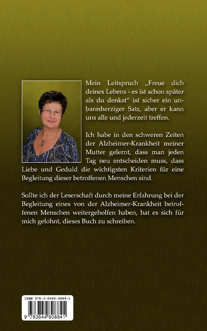 Rückseite: 9783844808841 | Freue dich deines Lebens - Es ist schon später als du denkst | Loydold