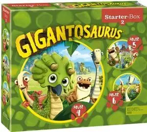 Cover: 4029759178941 | Starter-Box(2)-Folge 4-6 | Gigantosaurus | Audio-CD | 3 CDs | Deutsch