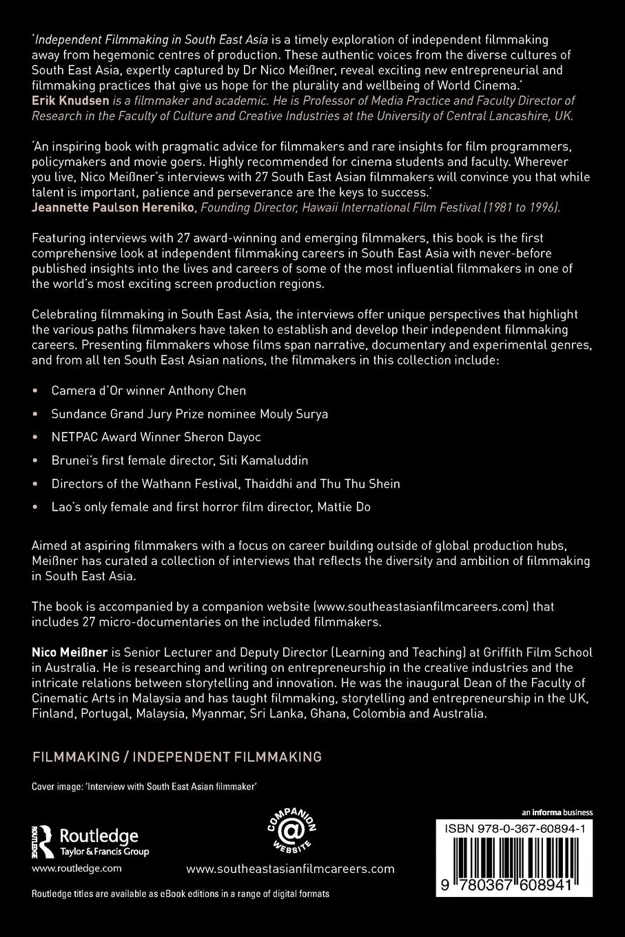 Rückseite: 9780367608941 | Independent Filmmaking in South East Asia | Nico Meissner | Buch