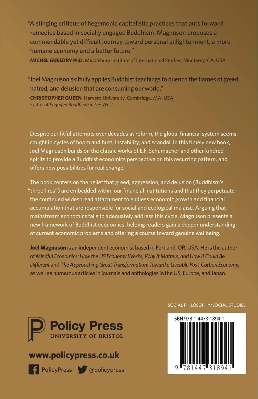 Rückseite: 9781447318941 | From greed to wellbeing | Joel Magnuson | Taschenbuch | Englisch