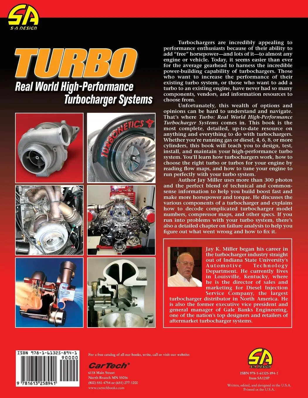 Rückseite: 9781613258941 | Turbo | Real World High-Performance Turbocharger Systems | Jay Miller