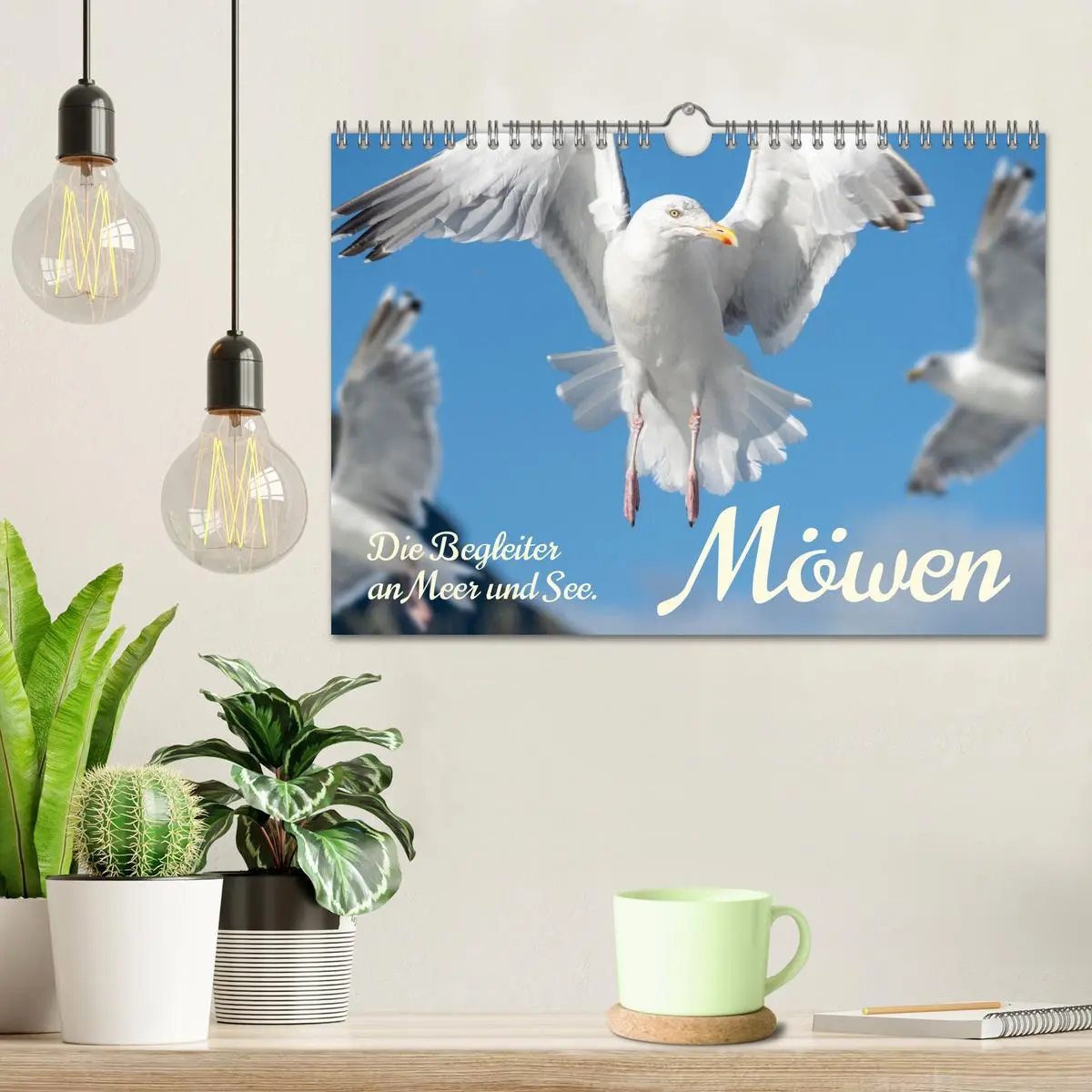 Bild: 9783457328941 | Möwen die Begleiter an Meer und See (Wandkalender 2026 DIN A4...